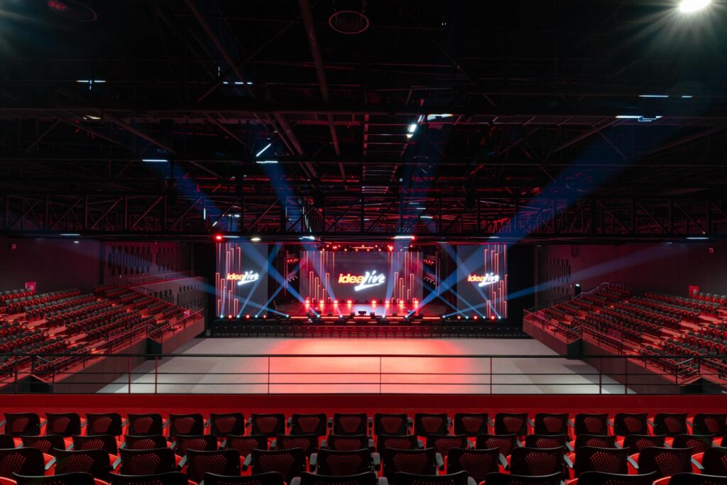 Idea Live Arenaの会場全体の写真